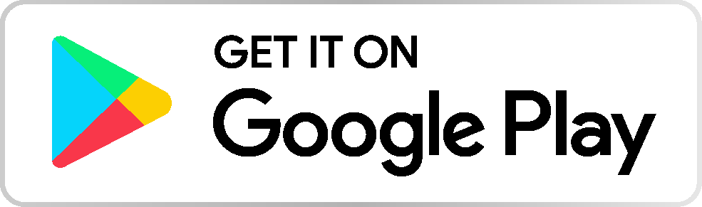 A white rectangle with black text that reads Get it On Google Play